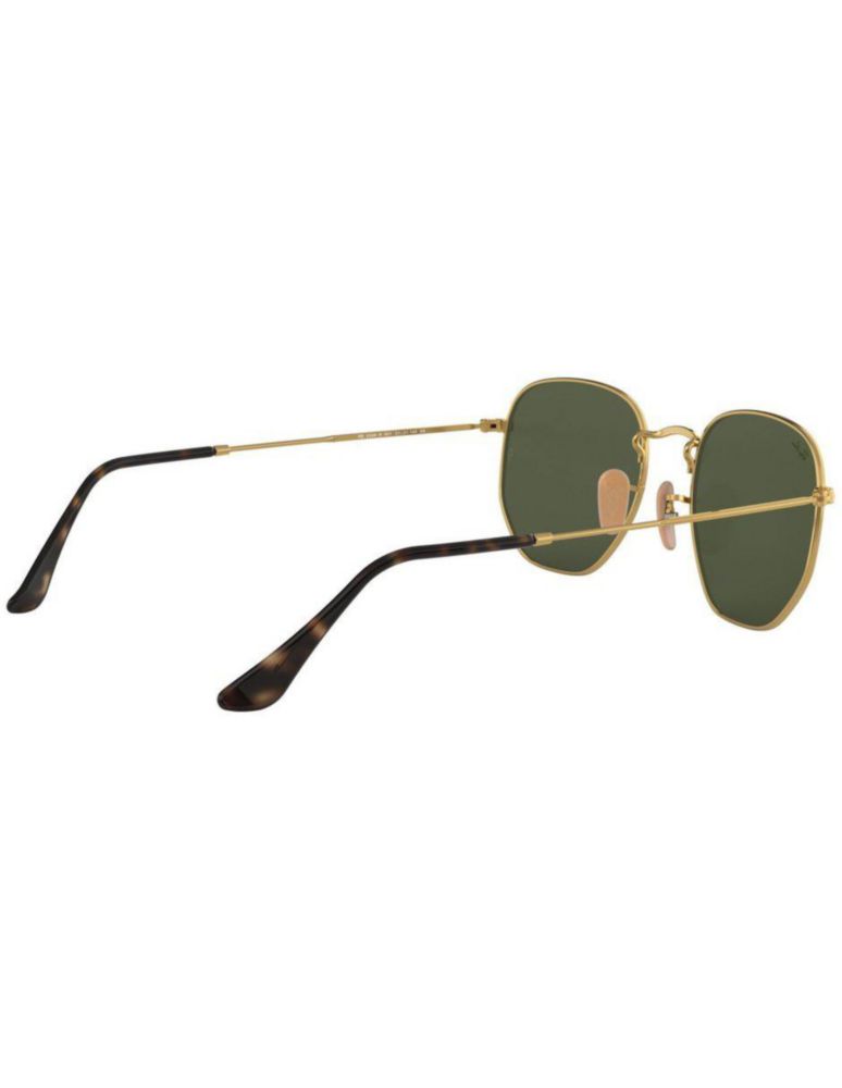 Anteojos Lentes de Sol Ray Ban Hexagonal RB3548N 001 51-21 Clásico dorado/verde
