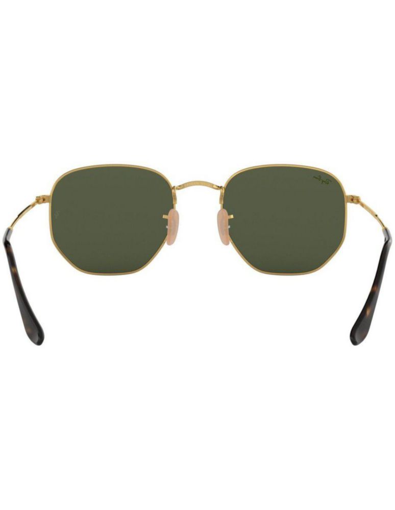 Anteojos Lentes de Sol Ray Ban Hexagonal RB3548N 001 51-21 Clásico dorado/verde