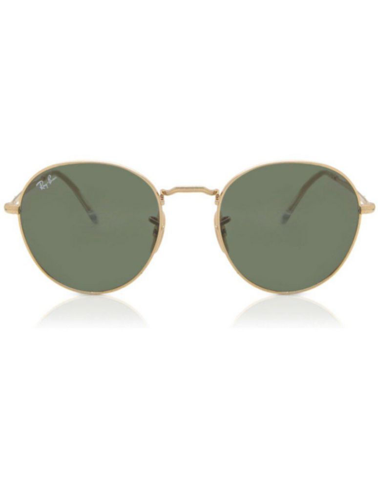 Anteojos Lentes de Sol Ray Ban David RB3582 00131 53-20 Clásico dorado/verde
