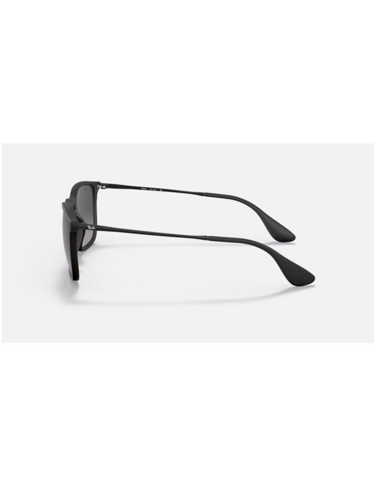 Lentes Anteojos de Sol Ray Ban Chris RB4187F Degrade negro mate/gris 54-18