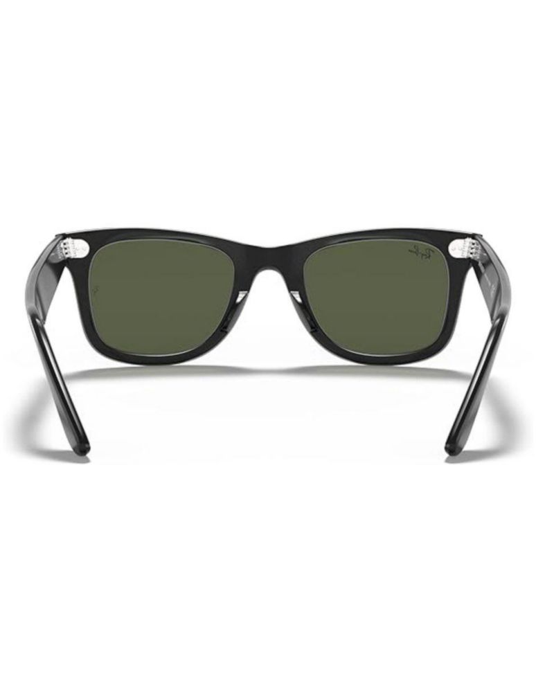Lentes Anteojos de Sol Ray Ban Wayfarer RB2140 901 50-22 Negro pulido/verde