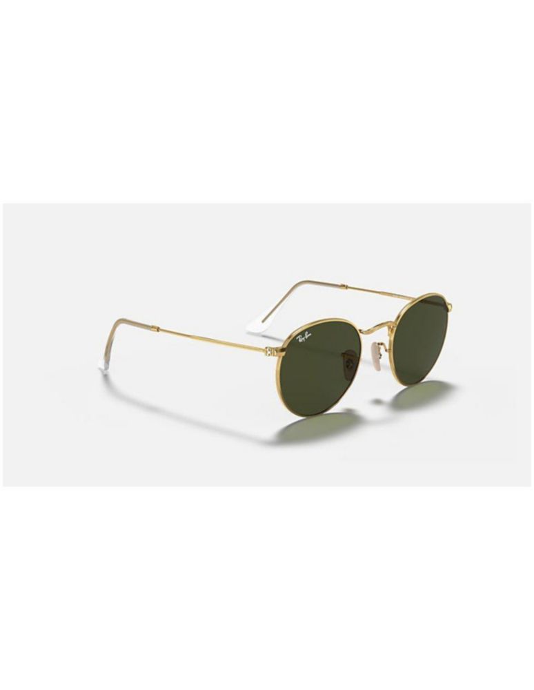 Lentes Anteojos de Sol Ray Ban Round Metal RB3447 Clásico dorado/verde 50-21