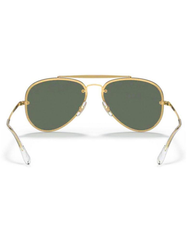 Anteojos Lentes de Sol Ray Ban Blaze Aviator RB3584N Clásico dorado/verde 61-13