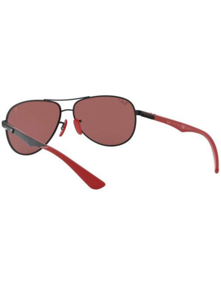 Anteojos Lentes de Sol Ray Ban Polarized Scuderia Ferrari RB8313M F002/H2 61-13