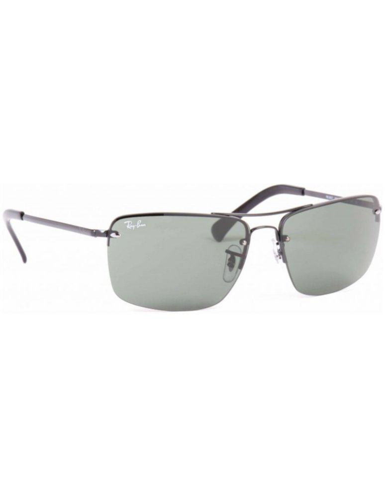 Anteojos Lentes de Sol Ray Ban Classic RB3607 002/71 61 Clásico negro/verde