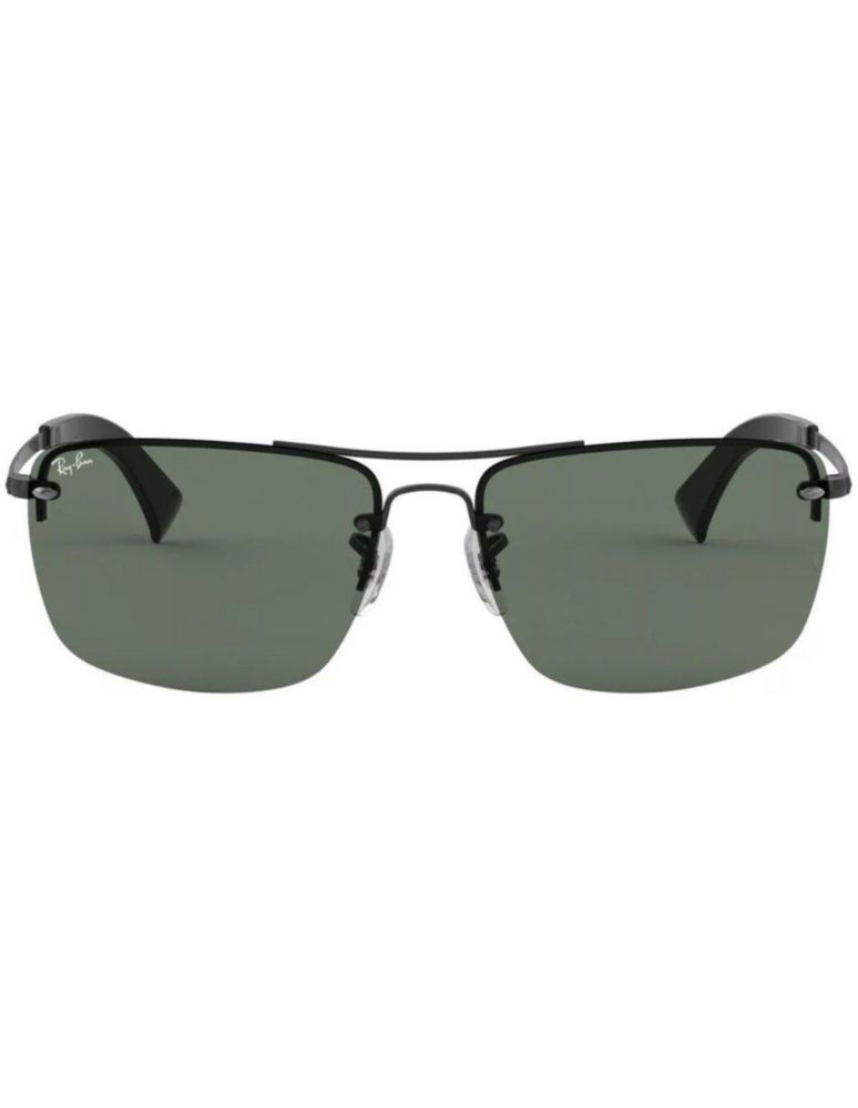 Anteojos Lentes de Sol Ray Ban Classic RB3607 002/71 61 Clásico negro/verde
