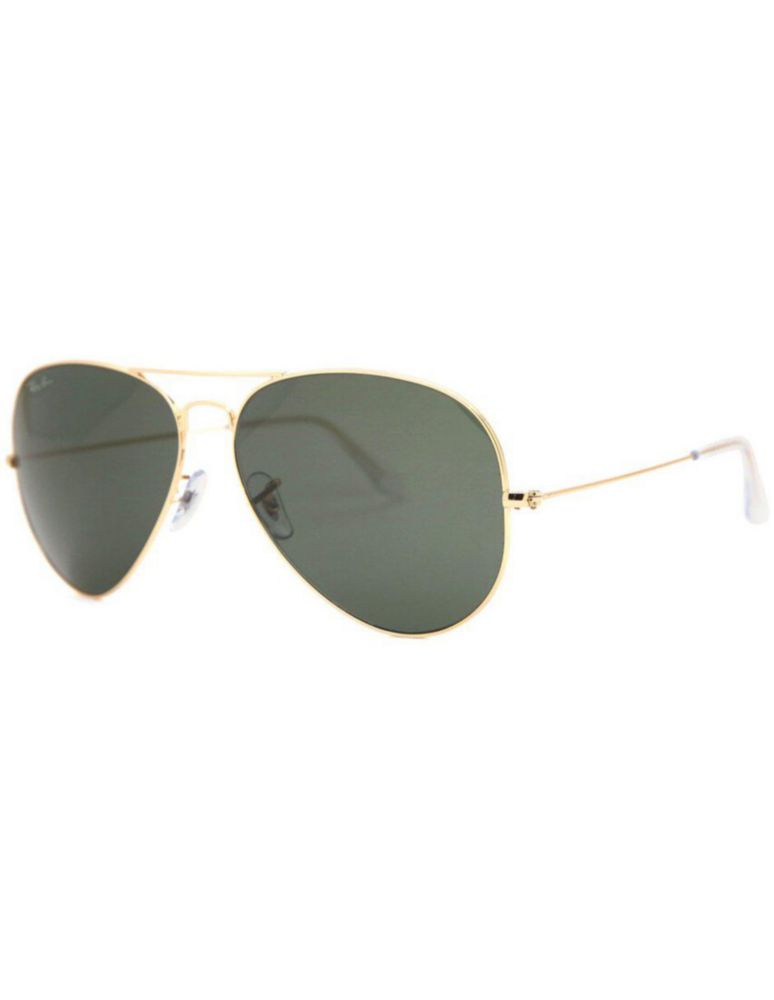 Lentes Anteojos de Sol Ray Ban Aviator RB3025 L0205 58-14  Clásico dorado/verde