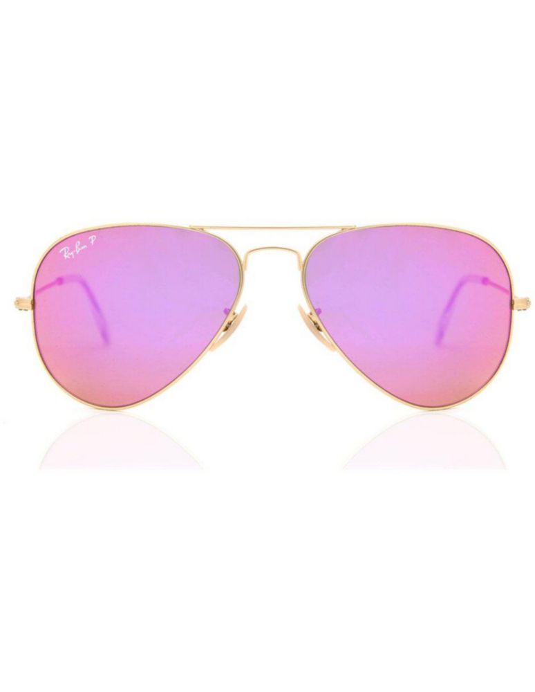 Anteojos Lentes de Sol Ray Ban Polarizado Aviator RB3025 1121Q 58-14