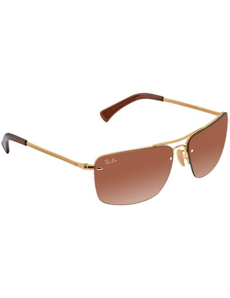 Anteojos Lentes de Sol Ray Ban Classic RB3607 001/13 61 Degradado dorado/marrón