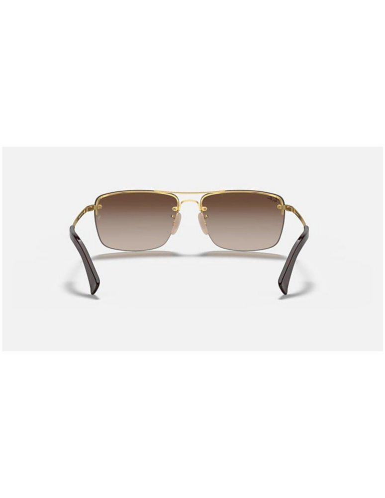 Anteojos Lentes de Sol Ray Ban Classic RB3607 001/13 61 Degradado dorado/marrón