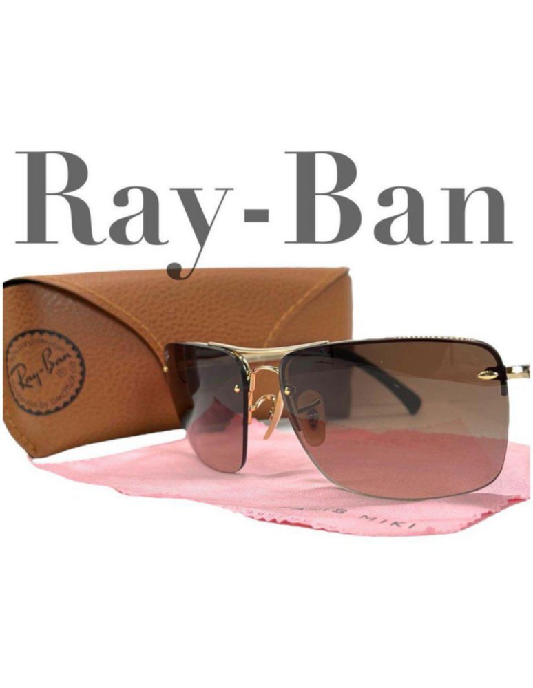 Anteojos Lentes de Sol Ray Ban Classic RB3607 001/13 61 Degradado dorado/marrón