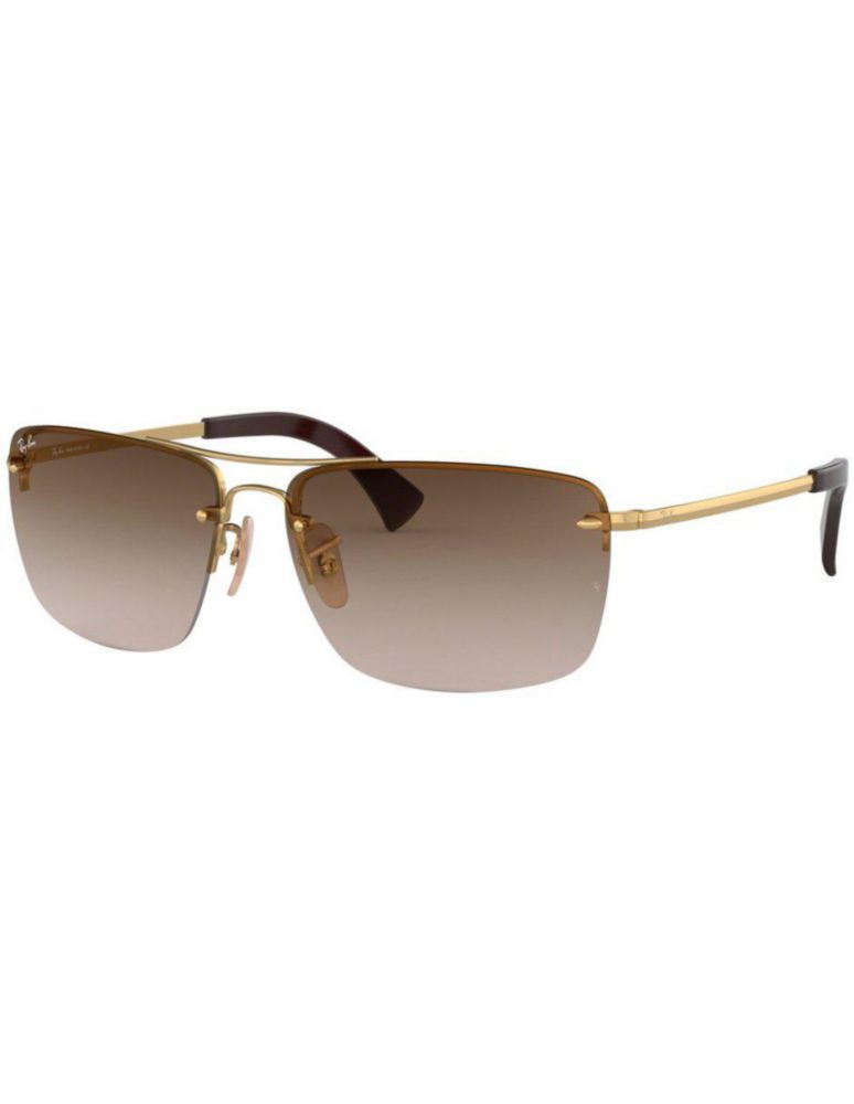Anteojos Lentes de Sol Ray Ban Classic RB3607 001/13 61 Degradado dorado/marrón