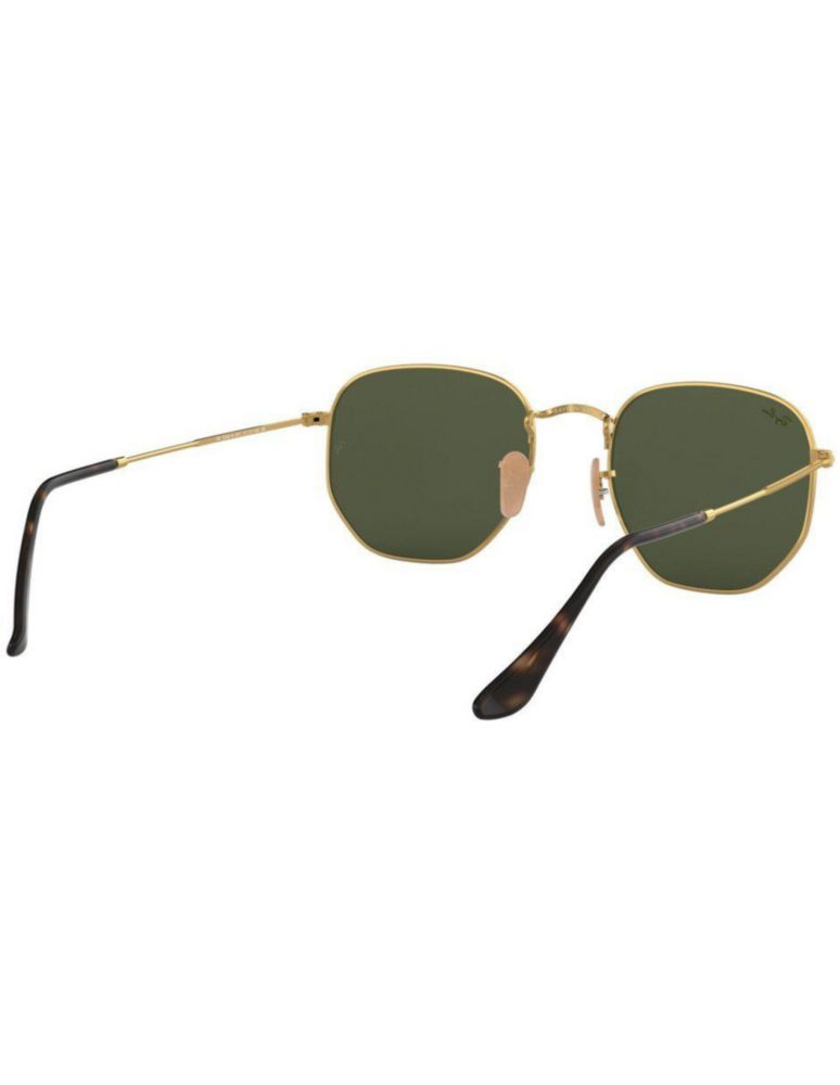 Lentes Anteojos de Sol Ray Ban Hexagonal RB3548N 001 54-21 Clásico dorado/verde