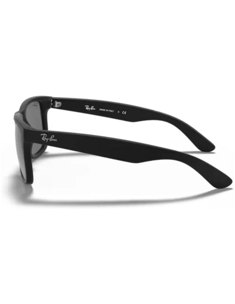 Lentes Anteojos de Sol Ray Ban Justin RB4165 Espejo negro mate/plateado 54-16