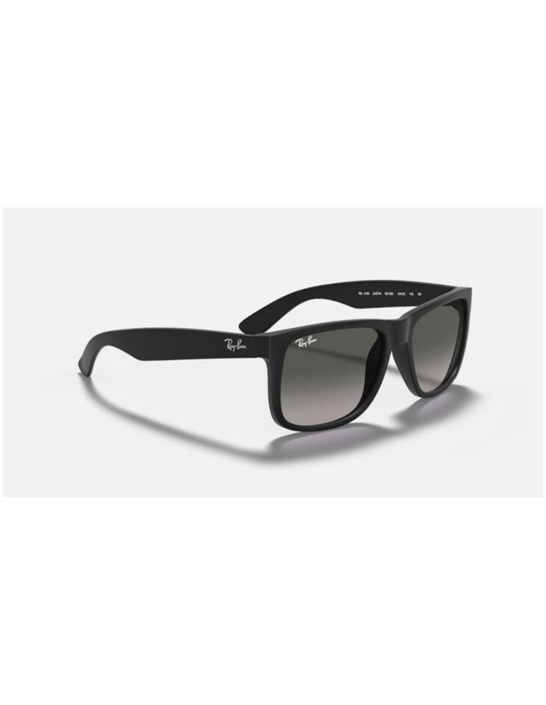 Lentes Anteojos de Sol Ray Ban Justin RB4165 Espejo negro mate/plateado 54-16
