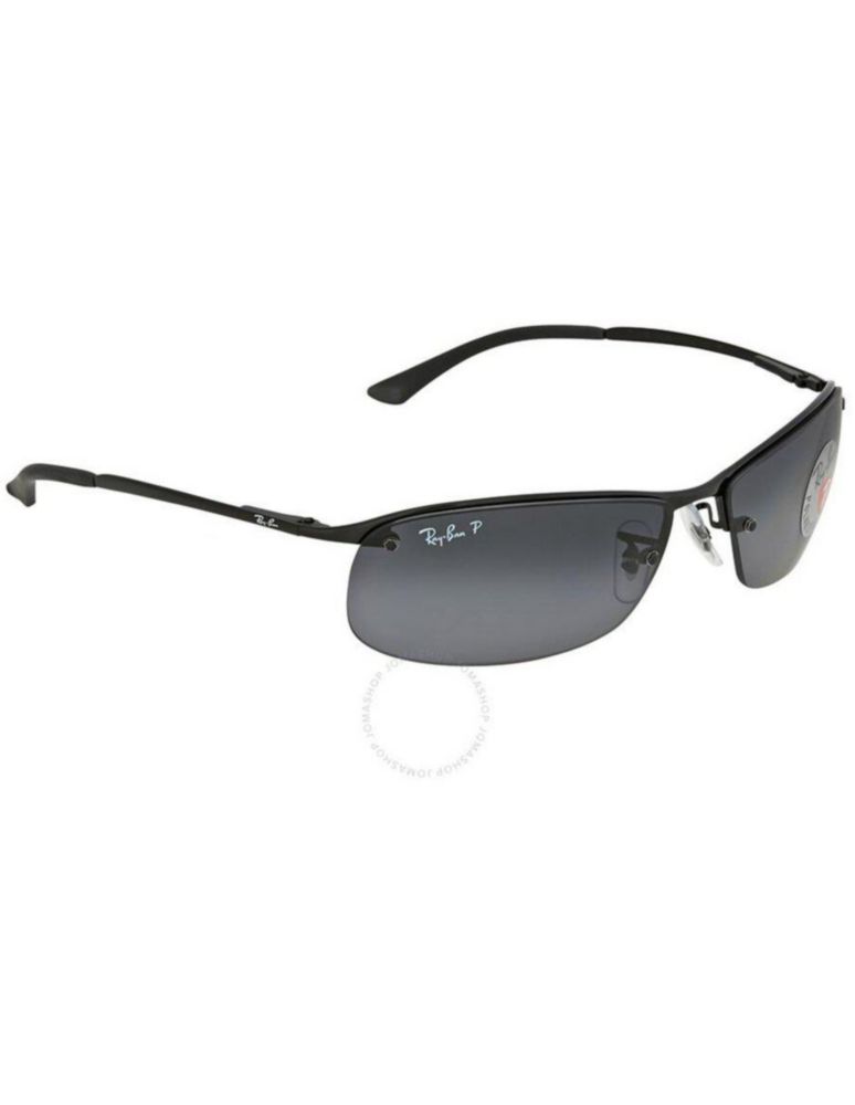 Anteojos Lentes Sol Ray Ban RB3183 RB3183 00271 63-15 Negro mate/gris