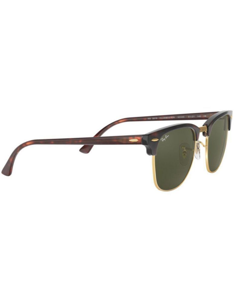Anteojos Lentes Sol Ray Ban Clubmaster RB3016 W0366 51-21
