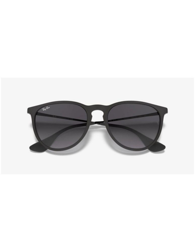 Anteojos Lentes Sol Ray Ban Erika RB4171F Degrade negro mate/gris 54-18