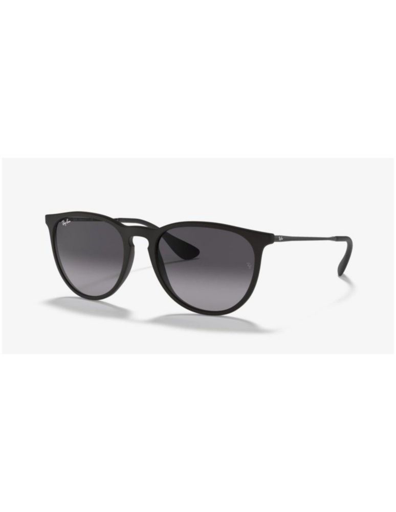 Anteojos Lentes Sol Ray Ban Erika RB4171F Degrade negro mate/gris 54-18