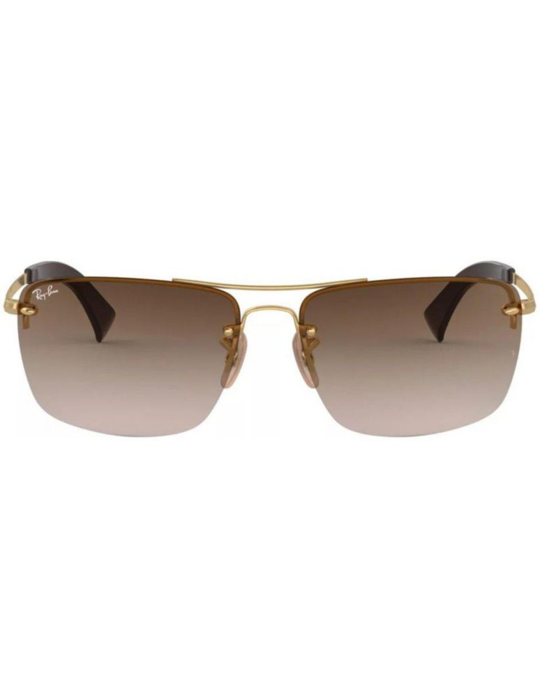 Anteojos Lentes Sol Ray Ban Classic RB3607 001/13 61 Degradado dorado/marrón