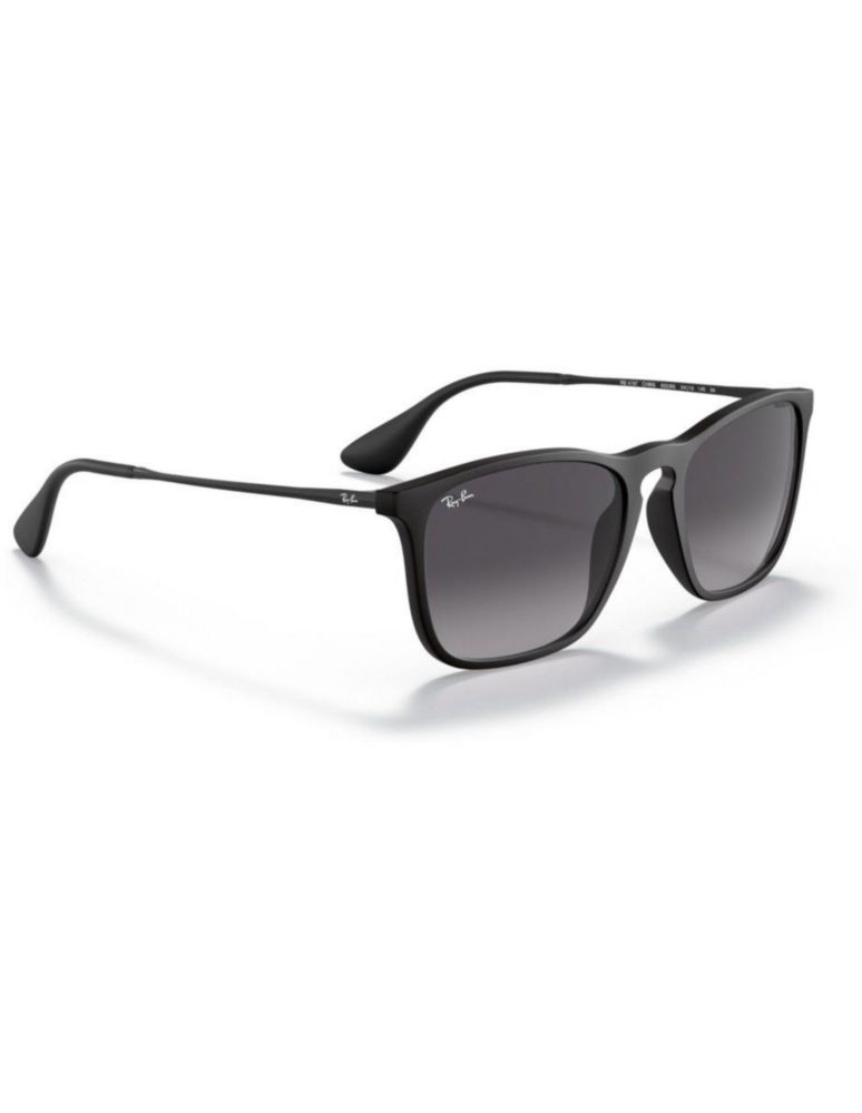 Lentes Anteojos de Sol Ray Ban Chris RB4187 6228G 54-18 Degrade negro mate/gris