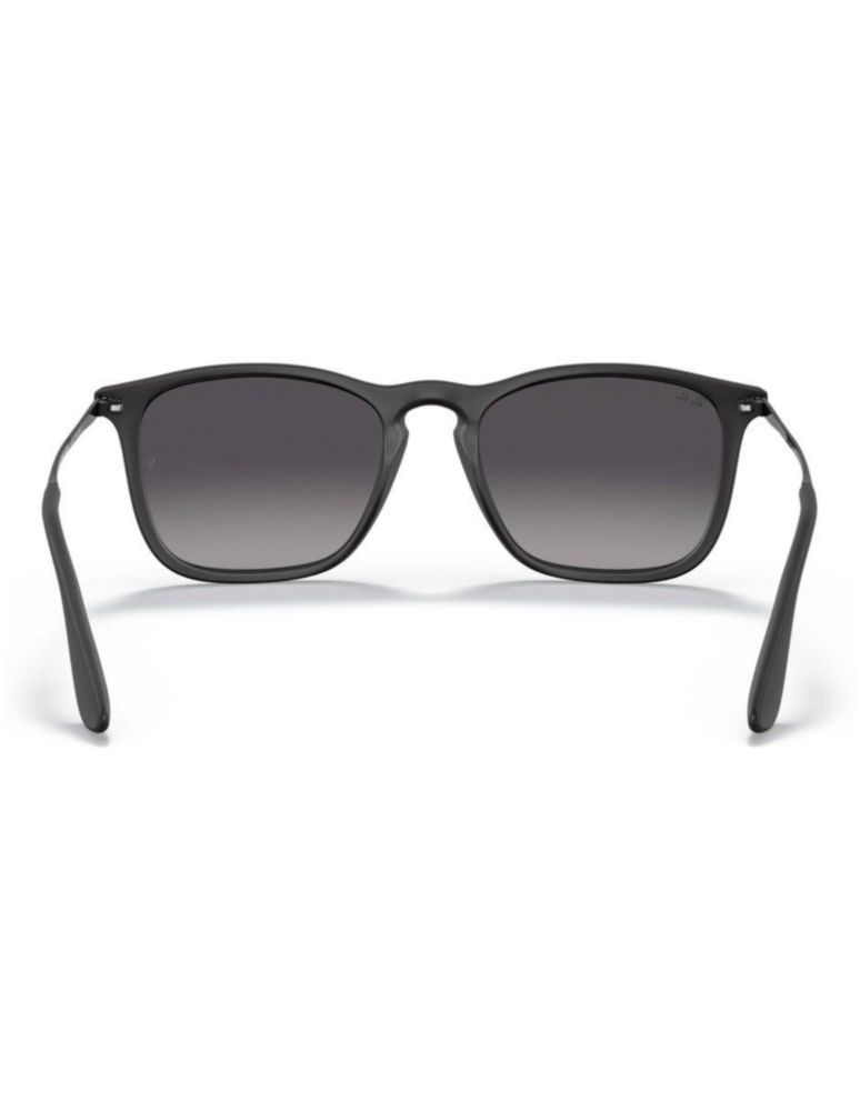 Lentes Anteojos de Sol Ray Ban Chris RB4187 6228G 54-18 Degrade negro mate/gris