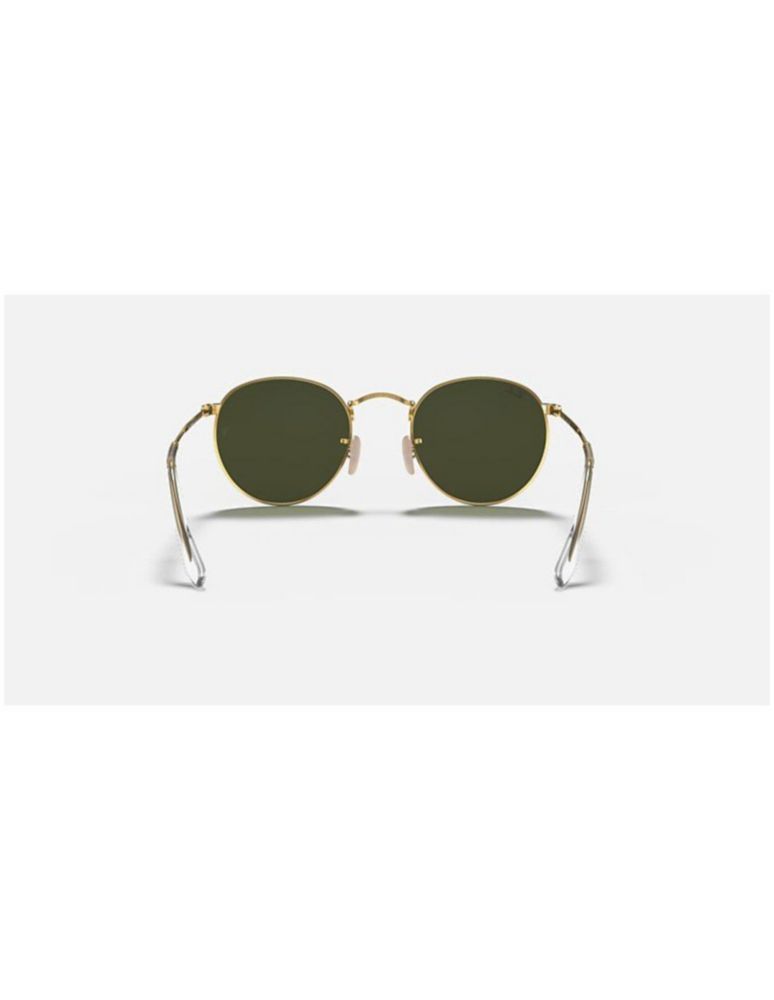Anteojos Lentes Sol Ray Ban Round Metal RB3447 Clásico dorado/verde 50-21