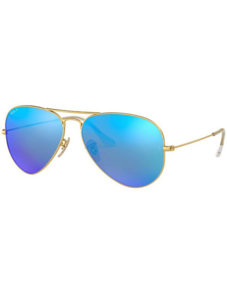 Lentes Anteojos de Sol Ray Ban Polarizado Aviator RB3025 1124L 58-14