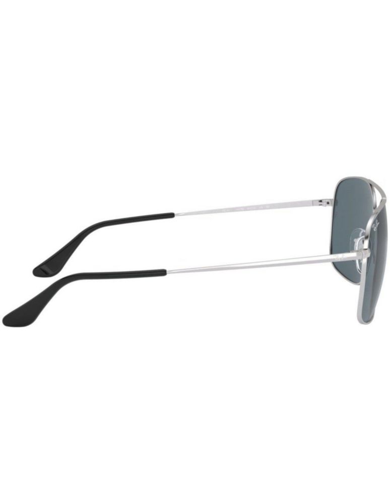 Anteojos Lentes Sol Ray Ban Classic RB3611 003/R5 60-18 Plata/Gris Azul