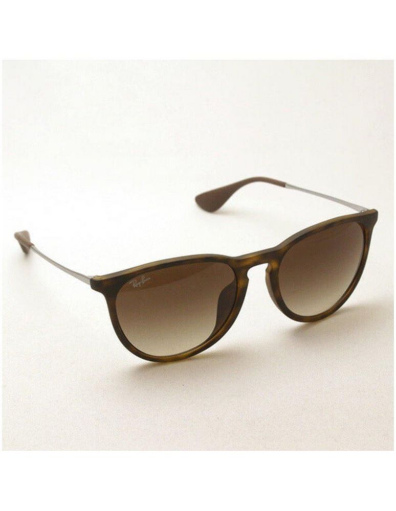 Anteojos Lentes Sol Ray Ban Erika RB4171F Degrade marrón/tortuga mate 54-18