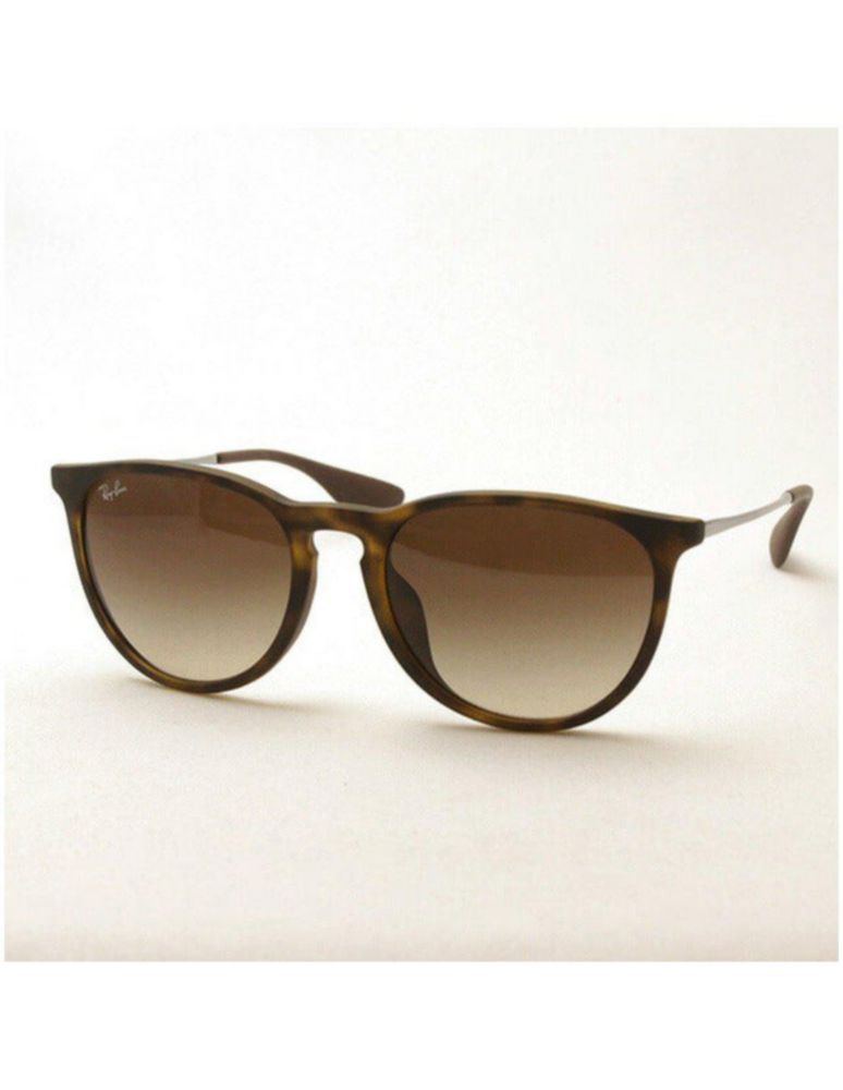 Anteojos Lentes Sol Ray Ban Erika RB4171F Degrade marrón/tortuga mate 54-18