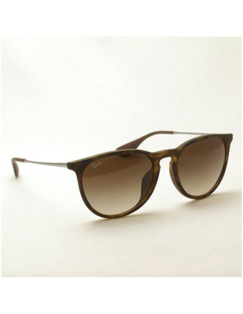 Anteojos Lentes Sol Ray Ban Erika RB4171F Degrade marrón/tortuga mate 54-18