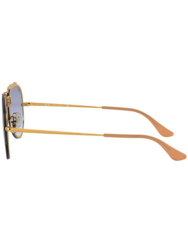 Anteojos Lentes Sol Ray Ban Blaze Aviator RB3584N Degrade dorado/azul 61-13