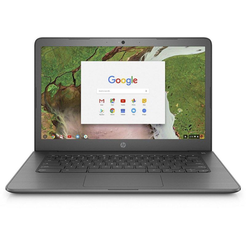 Ordenador portátil HP Chromebook 14 4 GB RAM 16 GB eMMC 14 pulgadas gris