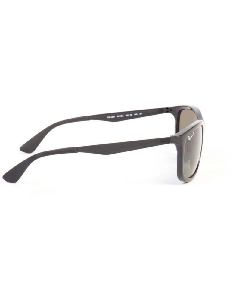 Anteojos Lentes Sol Ray Ban Classic RB4267 6019A 59 Negro/Verde Polarizado