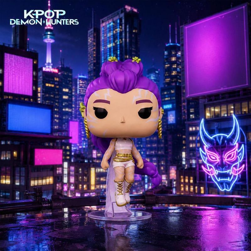 FUNKO RUMI (TRAJE BLANCO) - KPOP DEMON HUNTERS #2430 / CHASE