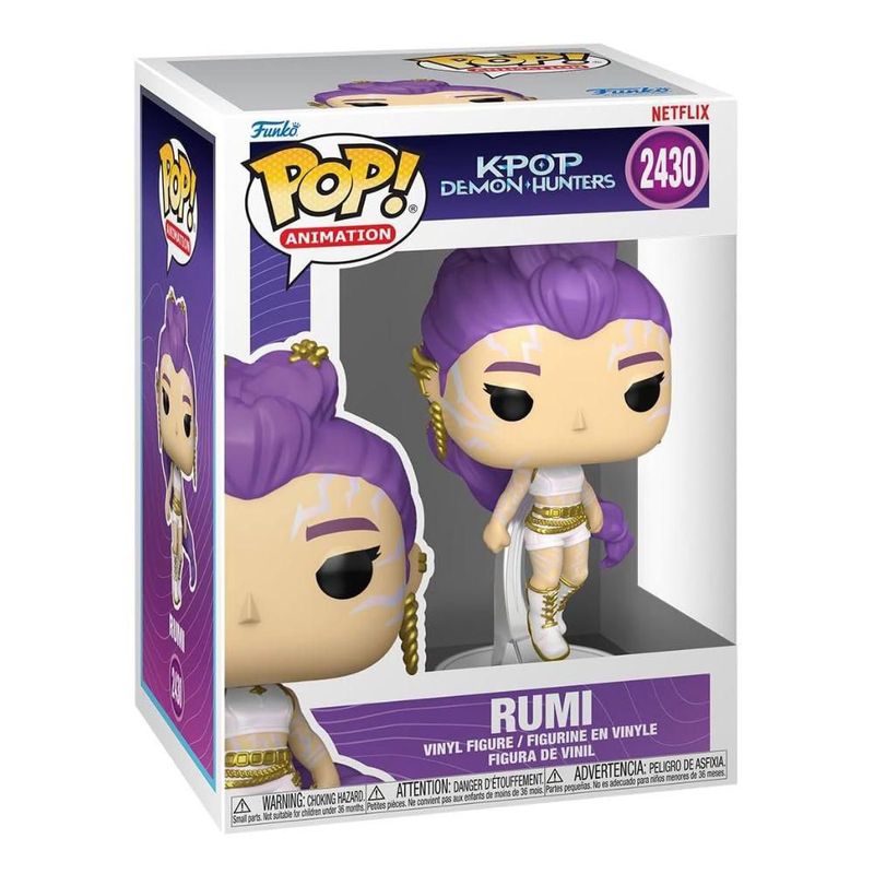 FUNKO RUMI (TRAJE BLANCO) - KPOP DEMON HUNTERS #2430 / CHASE
