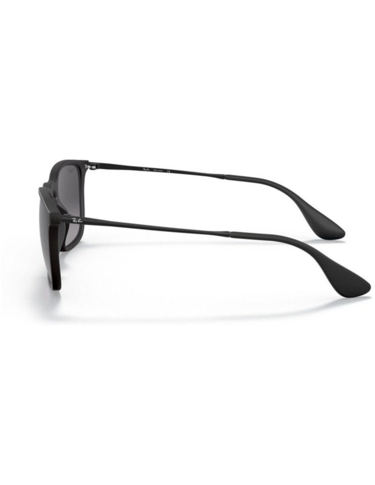 Anteojos Lentes Sol Ray Ban Chris RB4187 6228G 54-18 Degrade negro mate/gris