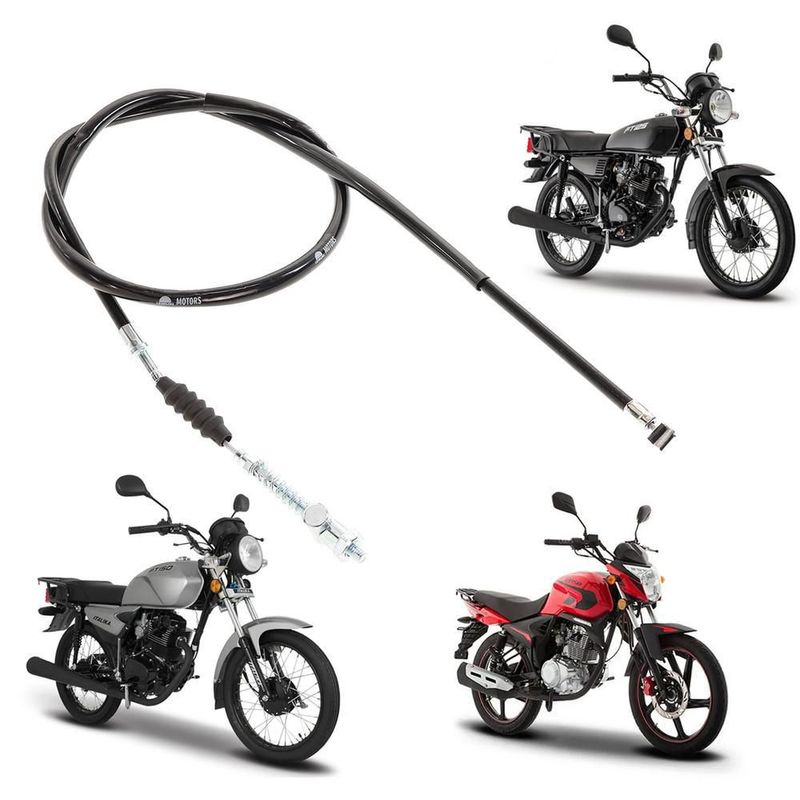 Chicote cable freno delantero moto ft125 ft150 grafito dt150