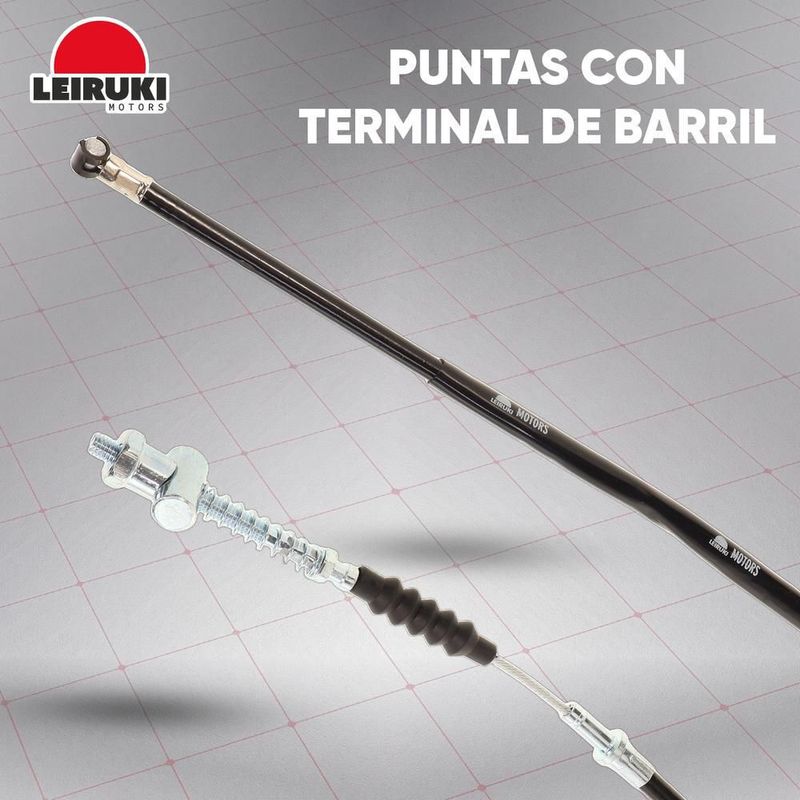 Chicote cable freno delantero moto ft125 ft150 grafito dt150