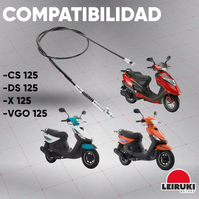 Chicote cable freno delantero moto cs125 ds125 x125 vgo125