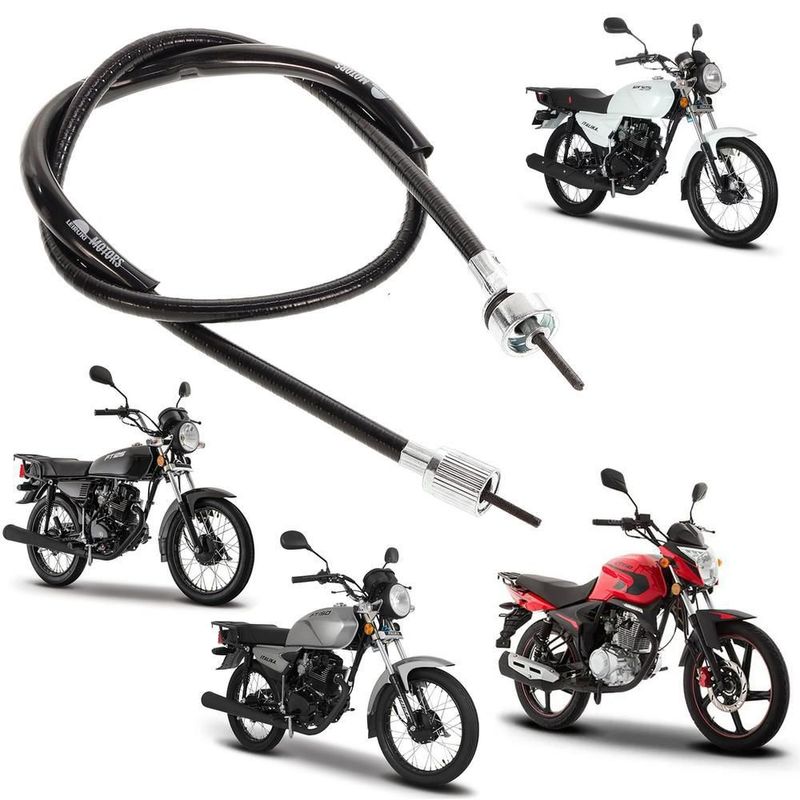 Chicote cable velocimetro ft125 ft150 dt125 dt150 clasica