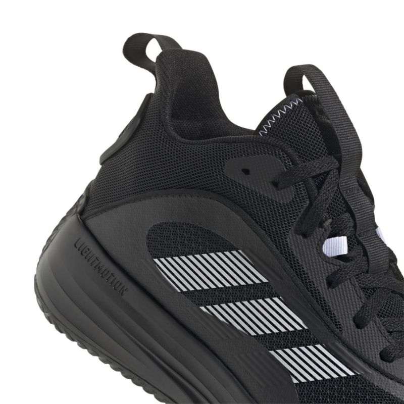 Zapatillas de baloncesto adidas Own The Game 3.0 10.5 Negro/Blanco