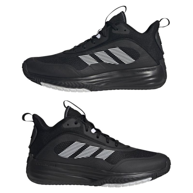 Zapatillas de baloncesto adidas Own The Game 3.0 10.5 Negro/Blanco