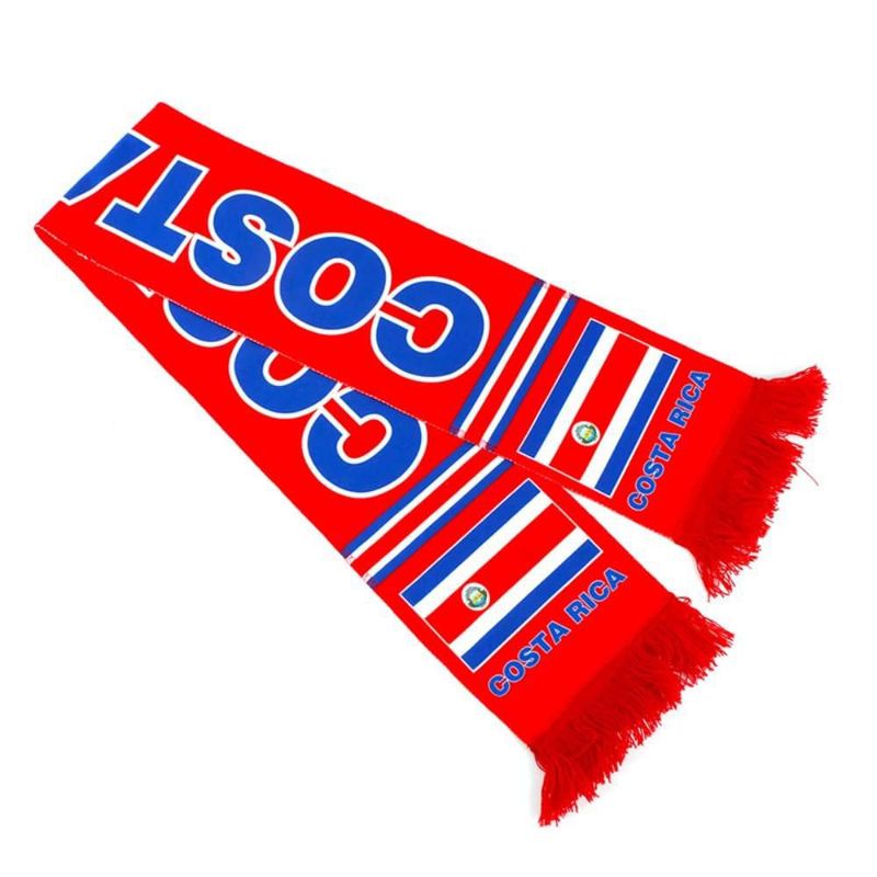 Bufandas de fútbol ISFIBA 2 unidades Costa Rica 147 × 17 cm