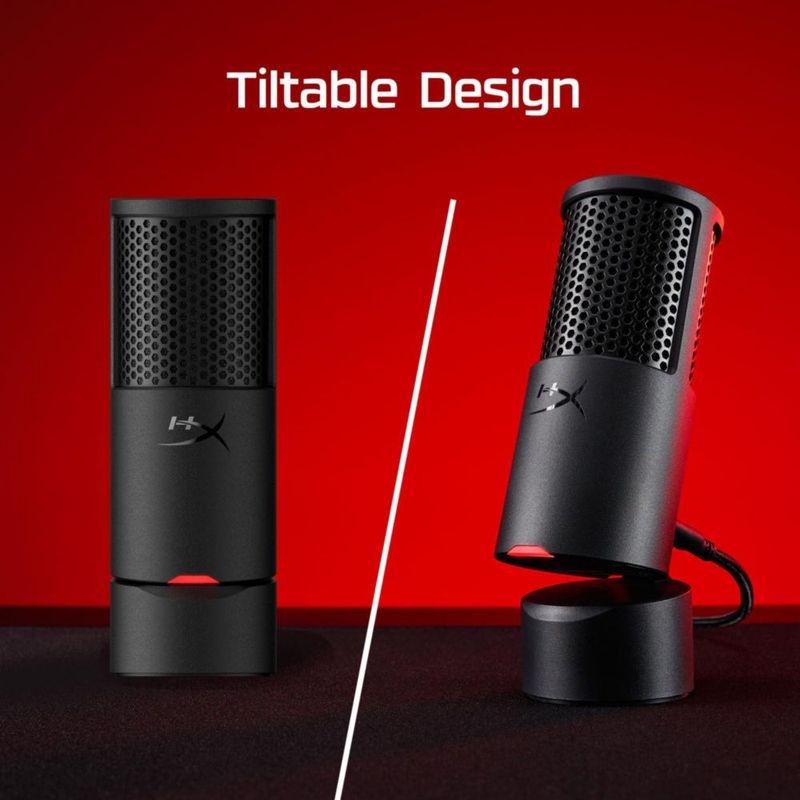 Micrófono HyperX SoloCast 2 USB Condensador para Gaming Negro