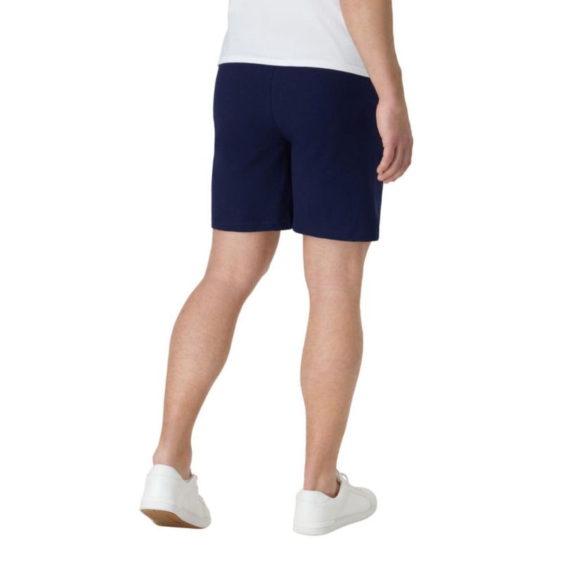Shorts Hanes 18 cm con bolsillos de algodón - Azul marino deportivo