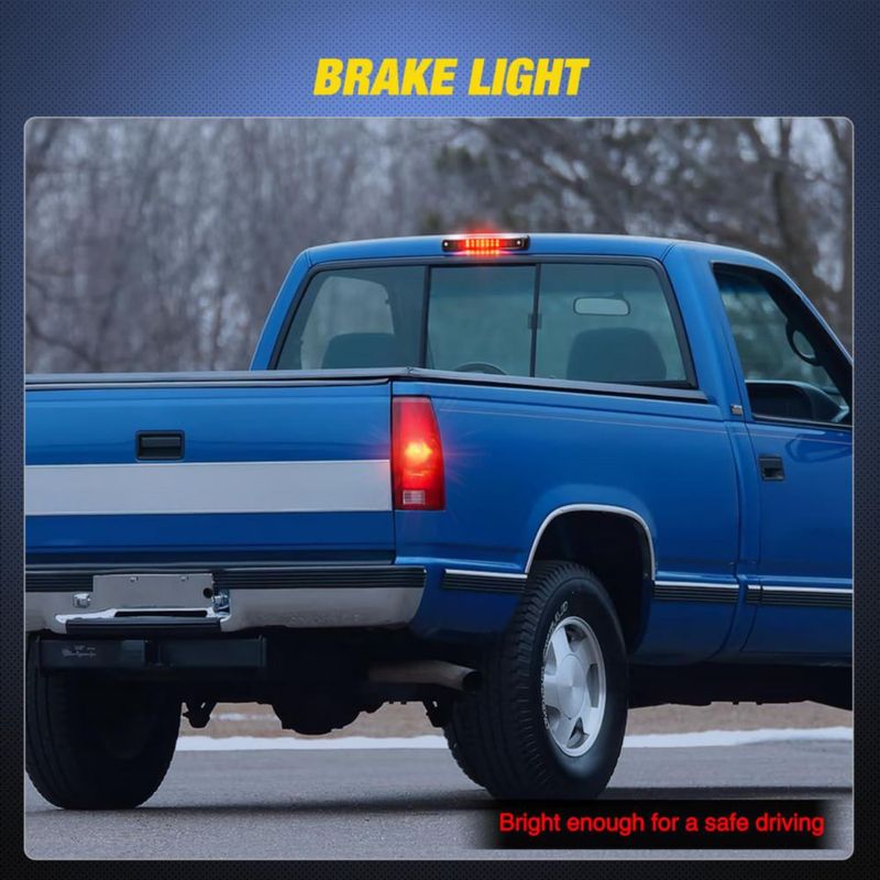 Luz de Freno de Tercera Nilight para Chevy y GMC 1994-2000 LED Impermeable