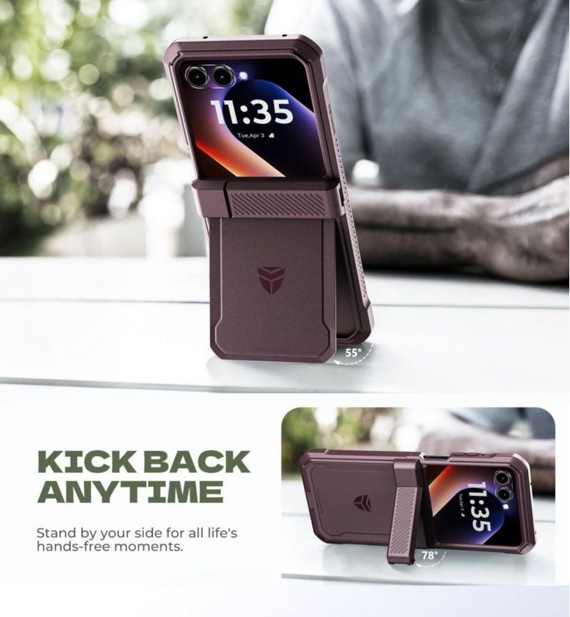 Funda Dexnor Moto Razr 2026/2025/2024 Púrpura