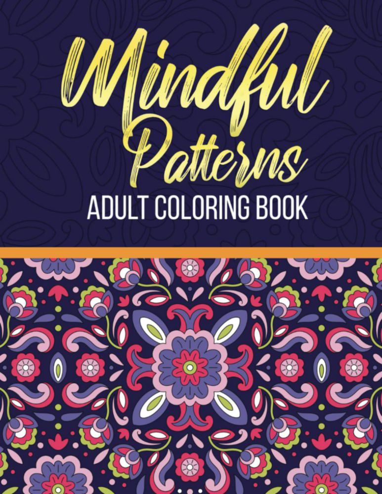 Libro para colorear adulto Majosta – Patrones Conscientes